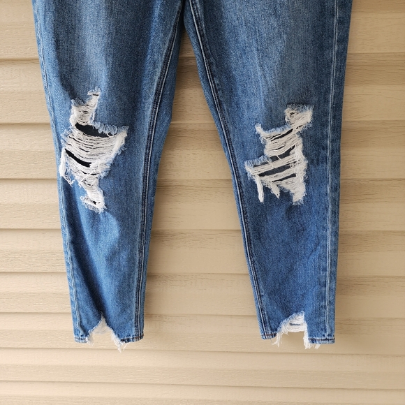 American Eagle distressed mom jeans size 2 - Picture 5 of 13